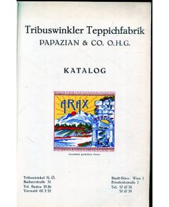 Tribuswinkler Teppichfabrik Papazian& Co.   - Katalog