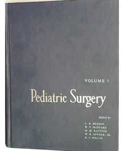 Pediatric Surgery Volume 1