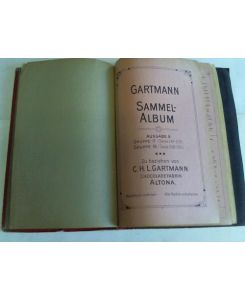Gartmann Sammelalbum. Ausgabe 9, Gruppe 17 und 18. Serien 241 - 270 mit zusammen 176 (von 180) Bildern