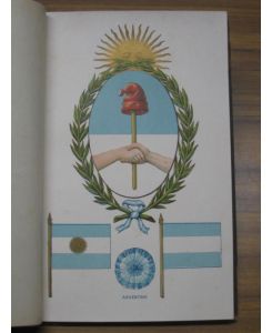 The Pan American Union of Washington and the Pan American Society of the United States of New York, have great pleasure in extending to you the season's greetings and in presenting to you as a Pan American souvenir this collection of the flags and coats of arms of the twenty-one American republics December 25. 1913.