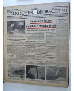 Kampfblatt der national-sozialistischen Bewegung Großdeutschlands. 53. Jahrgang 1940. Norddeutsche Ausgabe. 1. Januar 1940 bis 31. März 1940, 79 (in 77) Ausgaben
