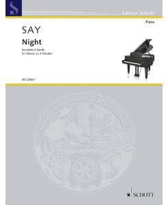 Night op. 68  - für Klavier zu 4 Händen, (Reihe: Edition Schott)