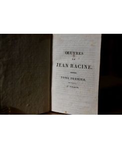 Oeuvres de Jean Racine Bde. 1-4 (von 5).   - Stereotype d'Herhan. 4e Tirage.