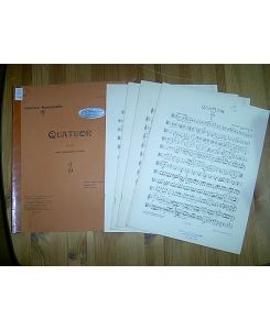Quatuor en ré pour instruments à archet. 4 parts (No. D&F 7981).