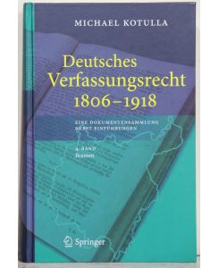 Deutsches Verfassungsrecht 1806-1918. 4. Band: Bremen.