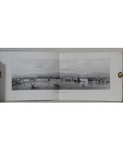 Souvenirs de la Suisse: Geneve. 24 lithographierte Tafeln mit 21 Ansichten von J. Dubois (darunter 3 doppelblattgroße Panorama-Ansichten).