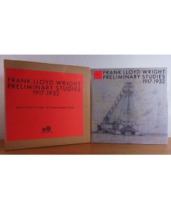 Preliminary Studies 1917-1932 With original Sl Volume 10 Frank Lloyd Wright 