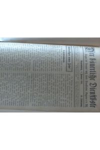 Der bäuerliche Dienstbote. Wochenblatt des Vereins kath. ländlicher Dienstboten Bayerns (E. B. ) 4. Jahrgang 1912. Komplett.