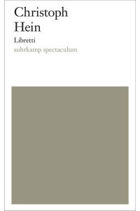 Libretti: Acht Libretti