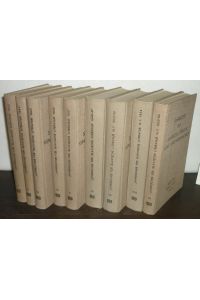Jahrbücher für slawische Literatur, Kunst und Wissenschaft. Herausgegeben von J. P. Jordan. Erster bis siebter Jahrgang sowie Neue Folge, Band 1 bis 3 komplett.