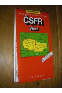 Euro-Regionalkarte. CSFR West. 1:300. 000