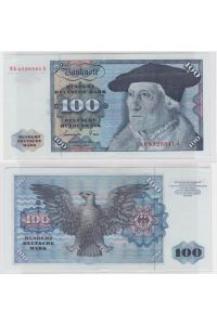 T146019 Banknote 100 DM Deutsche Mark Ro 278a Schein 1. Juni 1977 KN NG 4320841 A