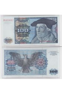 T146020 Banknote 100 DM Deutsche Mark Ro 278a Schein 1. Juni 1977 KN NG 1972639 J