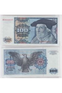 T146031 Banknote 100 DM Deutsche Mark Ro 278a Schein 1. Juni 1977 KN NG 9515418 T