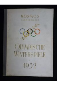 Olympische Winterspiele 1952. Sammelbilderalbum Olympiade ( vollständig )