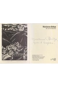 Marianne Britze 1883 - 1980 Die Holzschnitte (6 Postkarten)
