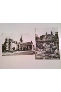 Chatillon sur Seine. Konvolut aus zwei Karten. Kirche. Museum. St. Vorles. AK.