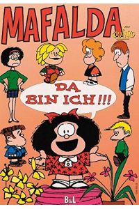 Mafalda, Nr. 1, Da bin ich!!!  - Coverlayout Frank Babel,