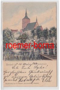 73414 Ak Rostock Fischerbruch 1903