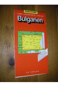 Bulgarien. Euro-Länderkarte 1:800. 000