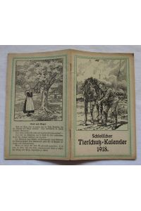 Schlesischer Tierschutz-Kalender 1918