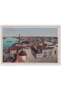 64460 Ak Tilsit Sowetsk (Kaliningrad) Panorama an der Memel 1912