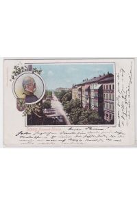 87828 Ak Leipzig Bismarck-Strasse 1901