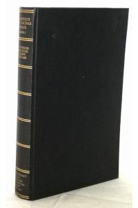 Briefe der Schüler- und Bonner Studentenzeit 1850-1865.   - Herausgegeben von Wilhelm Hoppe und Karl Schlechta.