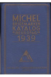Michel Briefmarken-Katalog 1939 EUROPA