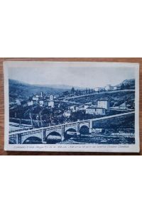 AK Ansichtskarte Compiano D`Enza (Ponorama col Ponte sul Tasobbio (Stazione Climatica)