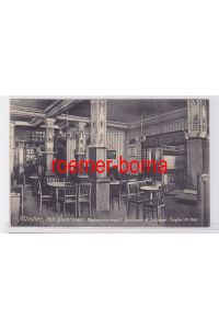 82054 Ak München Café Biedermaier Neuhauserstr. 1 Besitzerin A. Justinger 1911
