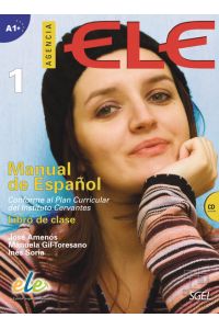Agencia ELE 1 A1, Kursbuch mit Audio-CD  - Manual de Español.