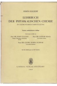Lehrbuch der physikalischen Chemie in elementarer Darstellung.