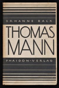 Thomas Mann : Verfall und Überwindung.