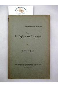 Ueber die Epiphyse und Hypophyse.   - Sonder-Abdruck aus den Sitzungs-Berichten der Gesellschaft Naturforschender Freude, Jahrg. 1903, Nr. 2.