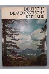 Deutsche Demokratische Republik - Bildband - Textbeilage in russisch, englisch, französisch, spanisch