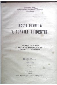 Breve diarium S. Concilii tridentini.