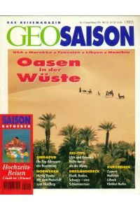 GEO Saison. Das Reisemagazin. Heft Januar/ Februar 1995.