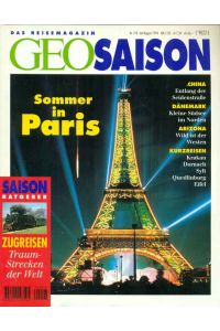 GEO Saison. Das Reisemagazin. Heft Juli/ August 1994.