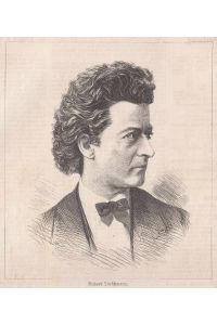 Schauspieler und Rezitator, geb. am 26. Mai 1834 zu Penig. Brustbild.