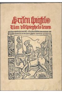 THIJL ULENSPIEGHEL. GEDICHTEN VAN BERT DECORTE MET DE OORSPRONKELIJKE PRENTEN VAN HET OUDE VOLKSBOEK ( +/- 1518 ).