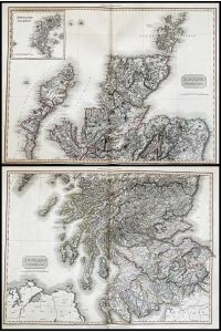 Scotland - Schottland Karte map
