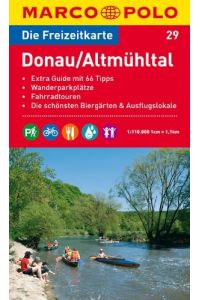 MARCO POLO Freizeitkarte Donau, Altmühltal 1:110. 000 (MARCO POLO Freizeitkarten)