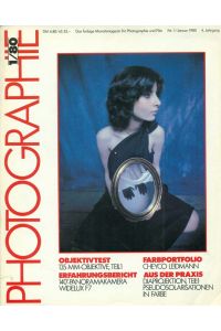 Photographie. Das farbige Monatsmagazin für Photographie und Film. Heft Nr. 1 Januar 1980.