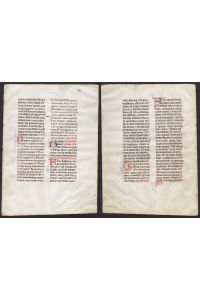 Missal Missale manuscript manuscrit Handschrift - (Blatt / leaf VII)