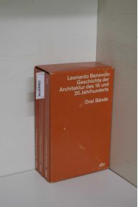 Geschichte der Architektur des 19. und 20. Jahrhunderts - Band I bis III  - 3 Bände