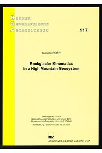 Rockglacier Kinematics in a High Mountain Geosystem. -