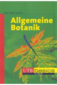 Allgemeine Botanik  - UTB ; 2487 / 11 Tabellen