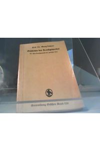 Geschichte des Kunstgewerbes Teil 3. Das Kunstgewerbe der gotischen Zeit.   - Sammlung Göschen ; Bd. 926