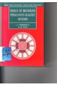 Design of brushless Permanent-Magnet Motors.   - Magna Physics Publications - Oxford Science Publications.